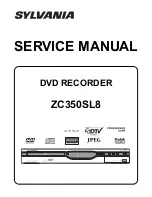 Sylvania ZC350SL8 Service Manual preview