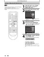 Preview for 70 page of Sylvania ZV420SL8 Owner'S Manual