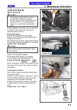 Preview for 24 page of Sym ATTILA RS-21 EFi 150 Service Manual