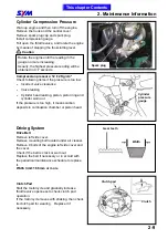 Preview for 30 page of Sym ATTILA RS-21 EFi 150 Service Manual