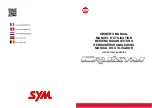 Sym CRUiSYM Owner'S Manual preview