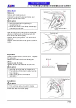 Preview for 66 page of Sym Euro 100 Service Manual