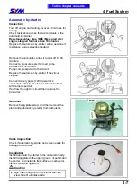 Preview for 54 page of Sym GTS 250 Service Manual