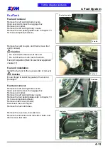 Preview for 58 page of Sym GTS 250 Service Manual