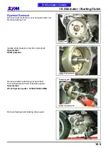 Предварительный просмотр 122 страницы Sym GTS 250 Service Manual