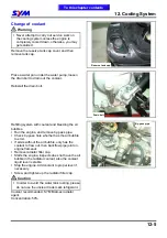 Предварительный просмотр 140 страницы Sym GTS 250 Service Manual