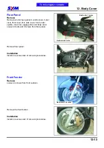 Preview for 162 page of Sym GTS 250 Service Manual