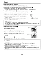 Preview for 20 page of Sym JE05W1-6 Owner'S Manual