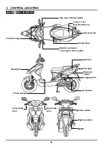 Предварительный просмотр 8 страницы Sym Jet Euro X 50 Manual