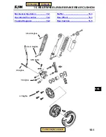 Preview for 166 page of Sym JOYRIDE 100 Service Manual