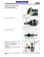 Preview for 127 page of Sym Quad Raider 600 Service Manual