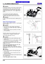 Preview for 73 page of Sym Track Runner 200 Service Manual