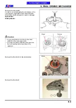 Preview for 106 page of Sym Track Runner 200 Service Manual