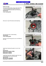 Preview for 110 page of Sym Track Runner 200 Service Manual