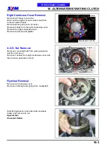 Preview for 116 page of Sym Track Runner 200 Service Manual