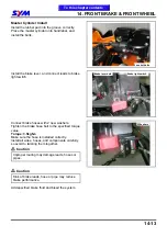 Preview for 166 page of Sym Track Runner 200 Service Manual