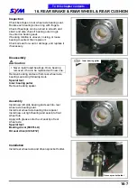 Preview for 186 page of Sym Track Runner 200 Service Manual