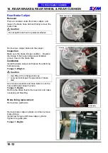 Preview for 191 page of Sym Track Runner 200 Service Manual