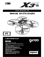 SYMA Giros SYM0X3 User Manual preview