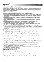 Preview for 2 page of SYMA X600W Instructions For Use Manual