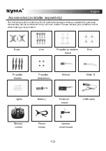 Preview for 13 page of SYMA X600W Instructions For Use Manual