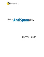 Symantec 10099585 - 10PK NORTON ANTISPAM 2004 User Manual preview