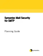 Предварительный просмотр 1 страницы Symantec 10765539 - Mail Security For SMTP Planning Manual