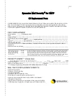 Preview for 169 page of Symantec 11105111 - SYM MAIL SEC SMTP 5.0 SMS PORT MEDIA CD EN User Manual