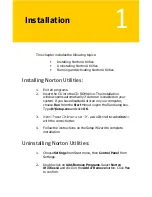 Preview for 5 page of Symantec 20096002 - Norton Utilities 14.5 User Manual