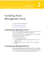 Preview for 15 page of Symantec ALTIRIS ASSET MANAGEMENT SUITE 7.0 - V1.0 User Manual