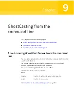 Preview for 117 page of Symantec GHOST IMAGING FOUNDATION 7.1 Manual