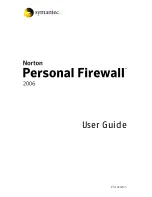 Symantec Norton Antispam  Personal Firewall  and Systemwork - Norton Antispam User Manual preview