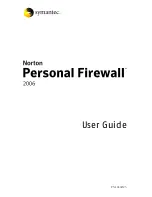 Preview for 1 page of Symantec Norton Antispam  Personal Firewall  and Systemwork - Norton Antispam User Manual