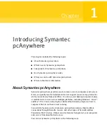 Preview for 19 page of Symantec PCANYWHERE - V12.1 User Manual