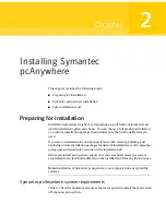 Preview for 31 page of Symantec PCANYWHERE - V12.1 User Manual