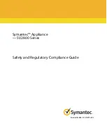 Предварительный просмотр 1 страницы Symantec SV2800 Safety And Regulatory Compliance Manual