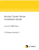 Symantec Veritas Cluster Server 5.0 Update 3 Installation Manual preview