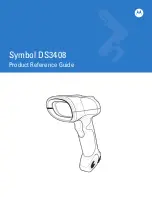 Symbol DS 3408 Product Reference Manual предпросмотр