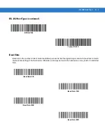 Предварительный просмотр 137 страницы Symbol DS6707-DP20411ZZR - Symbol Digital Scanner DS6707-DP Product Reference Manual