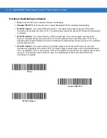 Предварительный просмотр 142 страницы Symbol DS6707-DP20411ZZR - Symbol Digital Scanner DS6707-DP Product Reference Manual