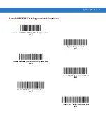 Предварительный просмотр 167 страницы Symbol DS6707-DP20411ZZR - Symbol Digital Scanner DS6707-DP Product Reference Manual