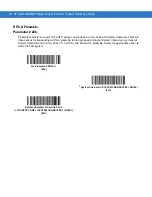 Предварительный просмотр 172 страницы Symbol DS6707-DP20411ZZR - Symbol Digital Scanner DS6707-DP Product Reference Manual