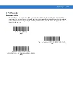 Предварительный просмотр 173 страницы Symbol DS6707-DP20411ZZR - Symbol Digital Scanner DS6707-DP Product Reference Manual