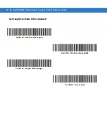 Предварительный просмотр 180 страницы Symbol DS6707-DP20411ZZR - Symbol Digital Scanner DS6707-DP Product Reference Manual