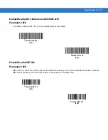 Предварительный просмотр 181 страницы Symbol DS6707-DP20411ZZR - Symbol Digital Scanner DS6707-DP Product Reference Manual