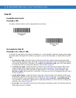 Предварительный просмотр 192 страницы Symbol DS6707-DP20411ZZR - Symbol Digital Scanner DS6707-DP Product Reference Manual