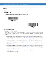 Предварительный просмотр 194 страницы Symbol DS6707-DP20411ZZR - Symbol Digital Scanner DS6707-DP Product Reference Manual