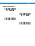 Предварительный просмотр 195 страницы Symbol DS6707-DP20411ZZR - Symbol Digital Scanner DS6707-DP Product Reference Manual