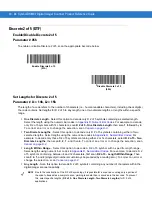 Предварительный просмотр 202 страницы Symbol DS6707-DP20411ZZR - Symbol Digital Scanner DS6707-DP Product Reference Manual