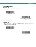 Предварительный просмотр 209 страницы Symbol DS6707-DP20411ZZR - Symbol Digital Scanner DS6707-DP Product Reference Manual